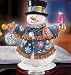 Bradford Editions "Snow Groove" Hippie Snowman Figure 7"