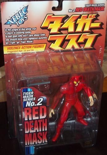 Violence Action Figures No.2 RED DEATH MASK Tiger Mask Series by XebecToys