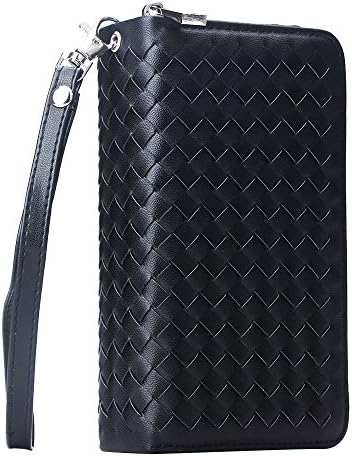 For Samsung Galaxy S6/S5/S6edge/S7 2in1 Hot sale Style and high quality Woven pattern Style and wallet PU leather Phone case