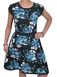 Scoop Neck Georgette/Rayon/Satin Floral Print  Sleeveless Mini Dress  With a Bow(s)