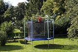 Hudora Trampolin mit Sicherheitsnetz 366 cm Ø, 4 Füße, belastb. bis 150 kg