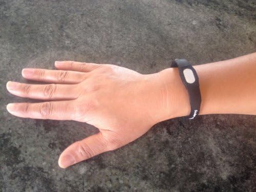 One Black Power Bracelet - ScalarExcel Power EMF Protection - Adjustable 15 to 20cm - Genuine w/ Authenticity Card