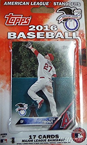 2016-Topps-Baseball-American-League-All-Stars-Factory-Sealed-EXCLUSIVE-Special-Limited-Edition-17-Card-Set-with-Mike-Trout-Manny-Machado-Jose-Bautista-David-Ortiz-Many-More-MLB-Superstars