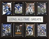 NFL Detroit Lions All-Time Greats Plaque