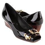 BCBGMAXAZRIA Women\'s Felicity Peep Toe Wedge