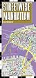 Streetwise Manhattan Map - Laminated City Street Map of Manhattan, New York - Folding pocket size travel map with subway map, bus map
