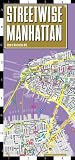 Streetwise Manhattan Map - Laminated City Street Map of Manhattan, New York - Folding pocket size travel map with subway map, bus map