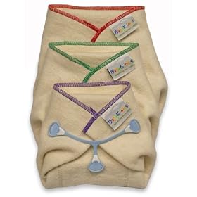 BabyKicks 3 Pack Prefold Diaper