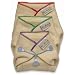 BabyKicks 3 Pack Prefold Diaper, Small