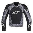 Alpinestars Sniper Air Flo Men's Textile Street Racing Motorcycle Jacket - Black