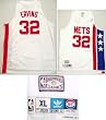 Julius Dr J Erving Adidas Nets White Swingman Jersey