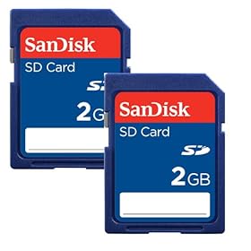 SanDisk SDSDB-1024-A10/11 1 GB Secure Digital Card (Retail Package)