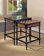 Masterpiece Nested Game Tables with Game Pieces By Powell Furniture