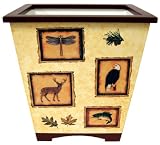 Bacova Guild Northwoods Lodge Wastebasket