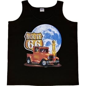 Womens Tank Top : ROUTE 66 ANTIQUE TRUCK