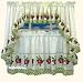 Apple Trellis Tier Curtain