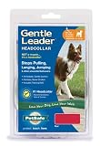 Premier Gentle Leader Head Dog Collar, Red, Medium