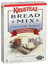 Krusteaz Country White Bread Mix, 14-Ounce Boxes (Pack of 12)