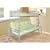 FUTON BUNK BED (FRAME ONLY) IN SILVER METAL FINISH