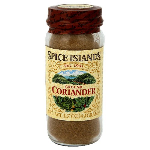 Spice Island Ground Coriander, 1.7-Ounce Jar (Pack of 5)
