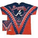Atlanta Braves - Logo V-Dye MLB Pro Baseball T-Shirt