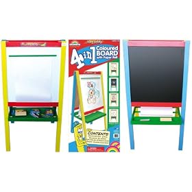 Colorific 4-In-1 Coloured Easel