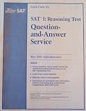 SAT I Reasoning Test (Form Code XL - May 2003)