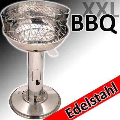 BBQ Grill Edelstahl Kohlegrill Standgrill
