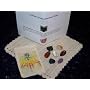 Chakra Tumbled Stones Set ~Reiki Infused~ Reference Sheet ~ Chakra Bag for safe keeping