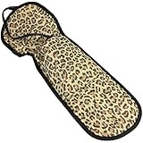 Household Essentials Curling Iron Travel Bag Leopard Print