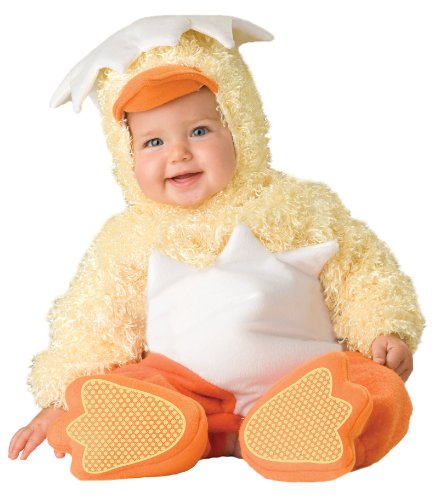 Lil Characters Unisex-baby Newborn Chickie Costume, Yellow/Orange/White, Small