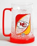 NFL Kansas City Chiefs Monster Freezer Mug - 36 Ounce 4 Pack