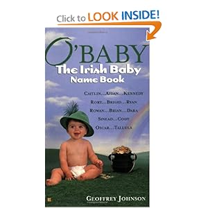 O'Baby: The Irish Ba|||Name Book Geoffrey Johnson