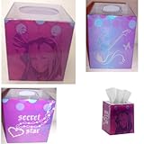 DISNEY HANNAH MONTANA TISSUE HOLDER TISSUE BOX COVER Secret Star Miley Cyrus