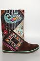 Sugar The Rhapsody Boot in Brown,Shoes for Women