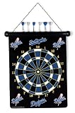 LOS ANGELES DODGERS Magnetic DART BOARD SET with 6 Darts (15 wide and 18 long)