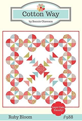Cotton Way By Bonnie Olaveson Ruby Bloom #988