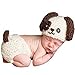 Newborn Baby Girl/Boy Crochet Knit Costume Photo Photography Prop Hats Outfits (Puppy)