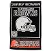 Cleveland Browns 16x24 personalized Name only golf towel - Black-White