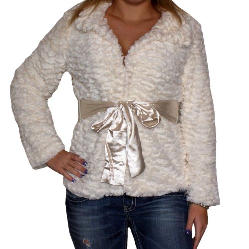 Katwalk Divaz Furry Jacket Bow Tie