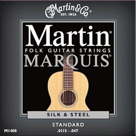Martin Folk Marquis Acoustic Silk & Steel Guitar Strings