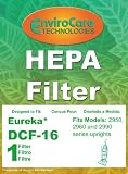 Eureka DCF-16 Odor Neutralizing HEPA Filter with Activated Charcoal