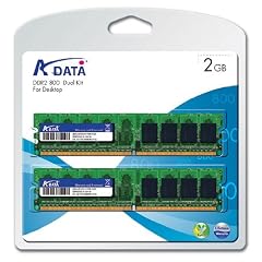 A-Data PC2 6400 Value Edition Arbeitspeicher 2 GB DDR2-RAM Kit (800 MHz, CL5, 2 x 1 GB)