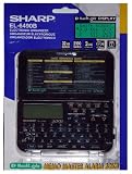 Sharp EL-6490B 32KB Backlit Memo Master Alarm Electronic Organizer