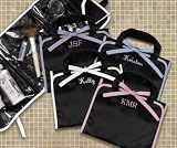 Women's Cosmetic Bag with Lavender Trim