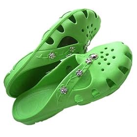 Skywalker Clogs Wiki - Beach Kids, Farbe grün - color green