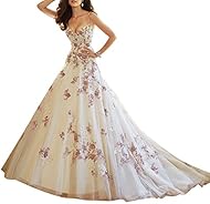 Sexy A-line V-neck Corset   Waistline Floor Length Sleeveless Spaghetti Strap Beaded Lace Applique Wedding Dress  with a Chapel Train 