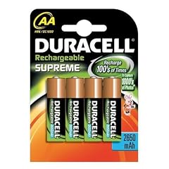 Duracell Akku Mignon AA (HR6) 1,2V 2.450mAh, 4er Pack