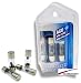 AGU10B - Audiobahn 4 Pieces AGU 10 Amp Fuse Pack with Blown Fuse Blue Lamp Indicator