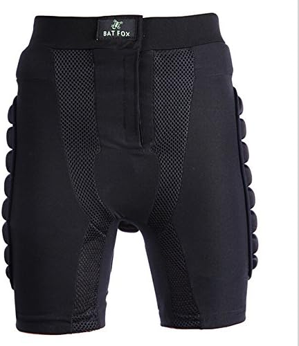 Motorcycle Motocross Auto Racing Ski Armor Pads Sports Hips Legs Protective Pants Hockey Knight Gear Sports Short Pants M